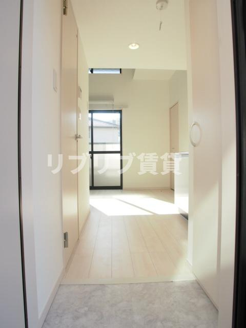 ユーマハイツの玄関