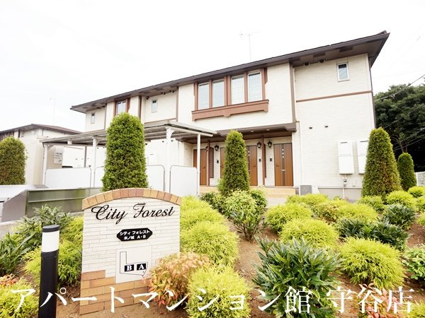 シティフォレスト米ノ城Aのエントランス