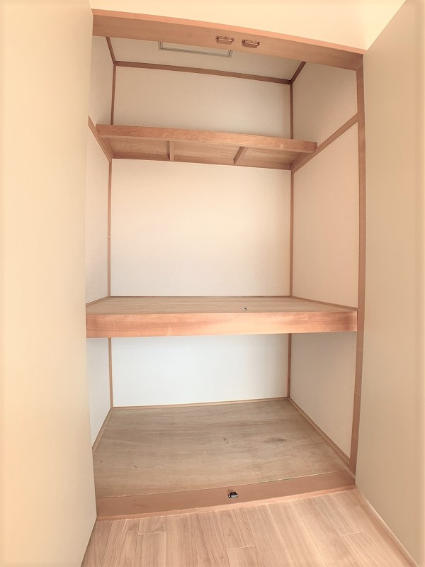 サンソフィエ茶畑の収納