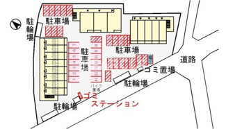 【駐車場】 | カルムアビタシオン大将軍 | 駐車スペースもあります