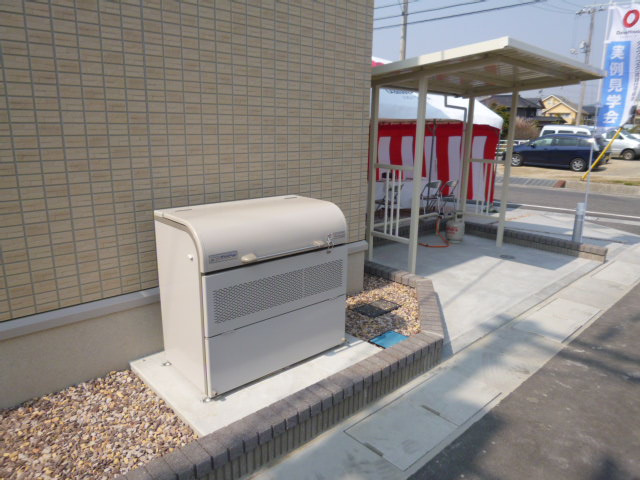 ポプラーレのその他共用部分|ゴミステーション・駐輪場