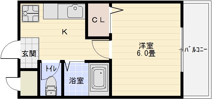 オークハイツの間取り