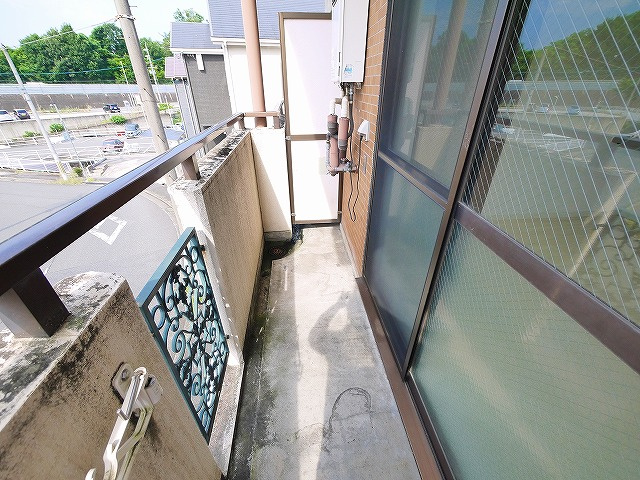 リバーヒル帝塚山のバルコニー