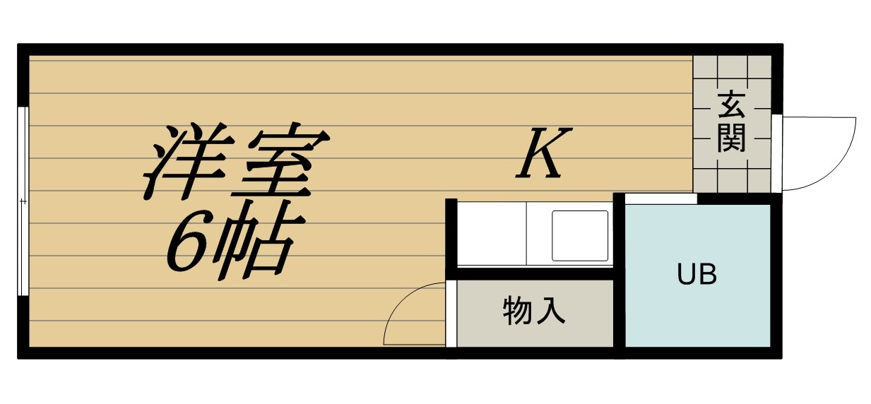 サンハイツ鶴沢の間取り