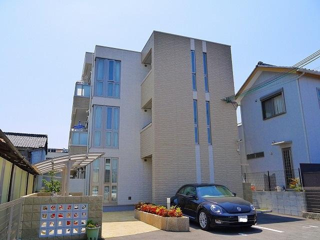 シャーメゾン奈良町の外観|おしゃれな外観です。