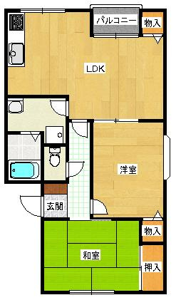 森マンションの間取り|森マンション