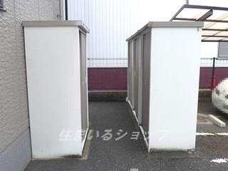 広島市安佐北区落合５丁目のアパートの設備|物置