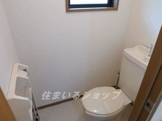 広島市安佐北区落合５丁目のアパートのトイレ