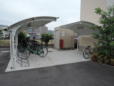 【その他共用部分】 | ミリオン志紀 | ☆屋根付き駐輪場☆