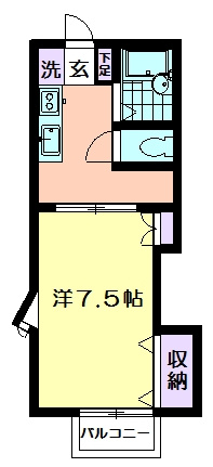 モリタコンホールⅡの間取り