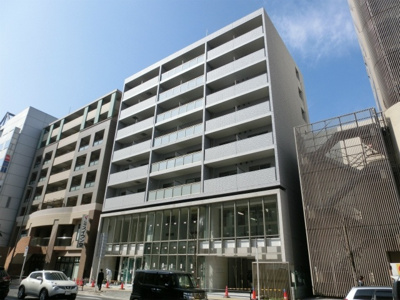 【外観】 | カルドブレッサ | カルドブレッサ　南向き8階建ての鉄筋コンクリート造マンションです