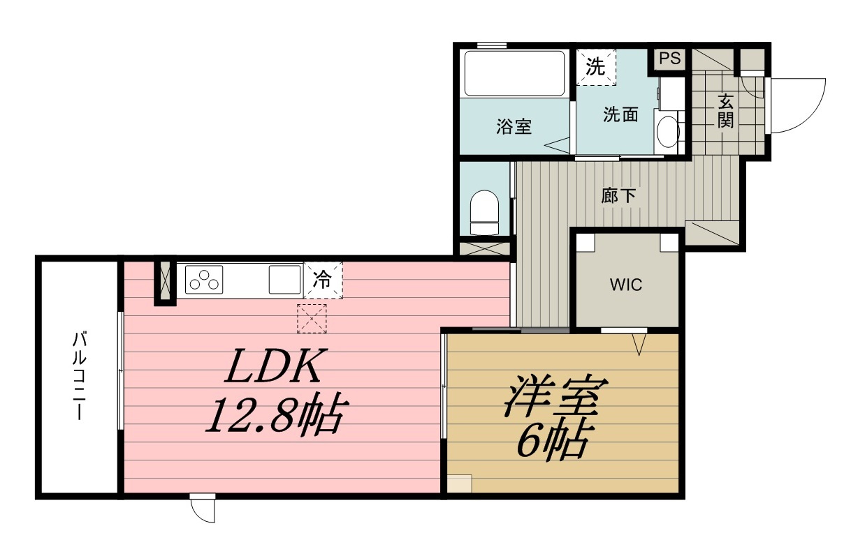 LEXSASU春日の間取り