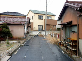 【前面道路含む現地写真】 | 桑名郡木曽岬町　売地 | 前面道路