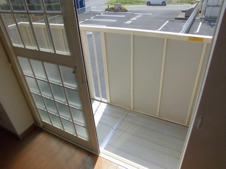 ノーヴァトワーレAのバルコニー