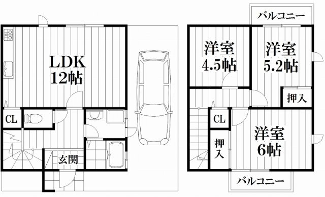 【間取り】 | リバービレッジ住道