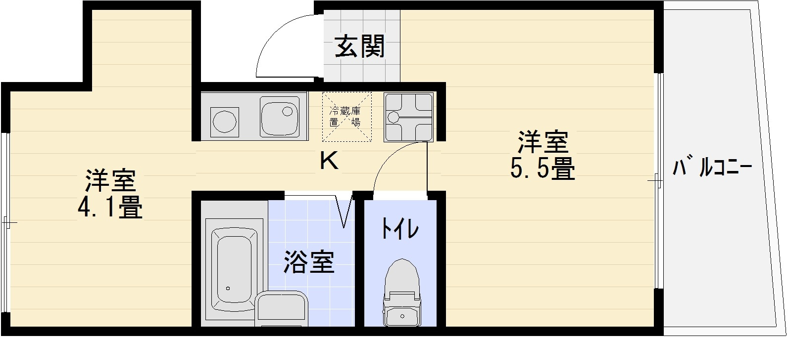 アイビーの間取り