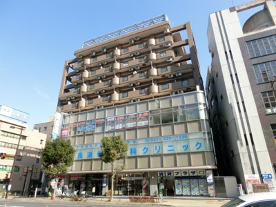 【外観】 | メルファーレ船橋 | メルファーレ船橋　鉄骨鉄筋コンクリート造８階建　同じビル内にコンビニ・クリニックなど充実しています