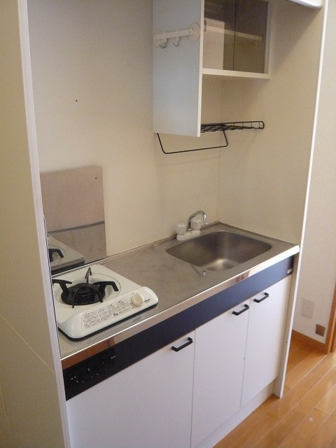 ジュネスIのキッチン|１口コンロ付き【ジュネスI】