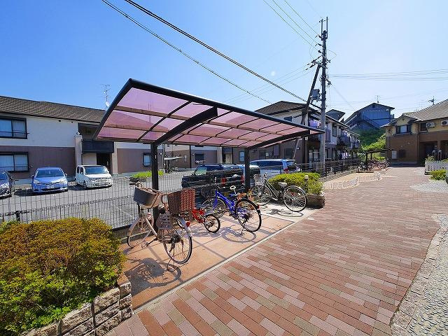 グランシャリオA（南登美ヶ丘）のその他共用部分|駐輪場