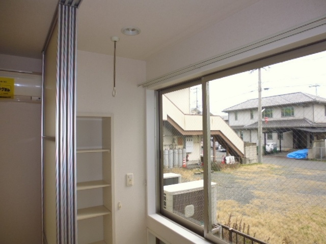 ゴールドパークＢの設備|室内物干し