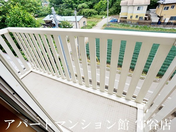 ディアコート大山のバルコニー