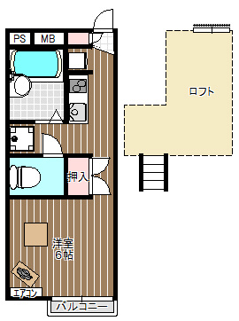 【間取り】 | レオパレス武庫之荘