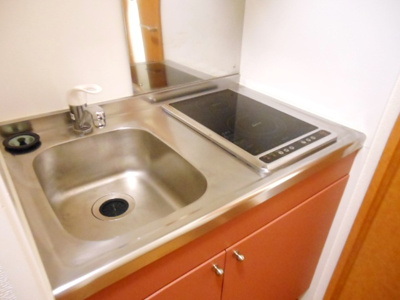 【キッチン】 | レオパレス曙  | ＩＨクッキングヒーター