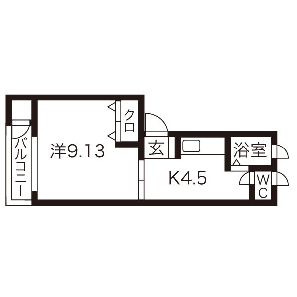 パンセスの間取り