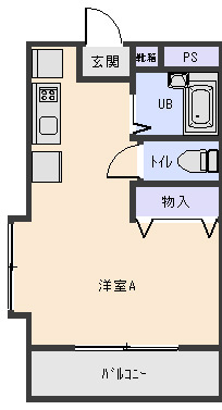 【間取り】 | サニーコート岡大西