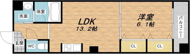 【間取り】 | ブラービ南船場