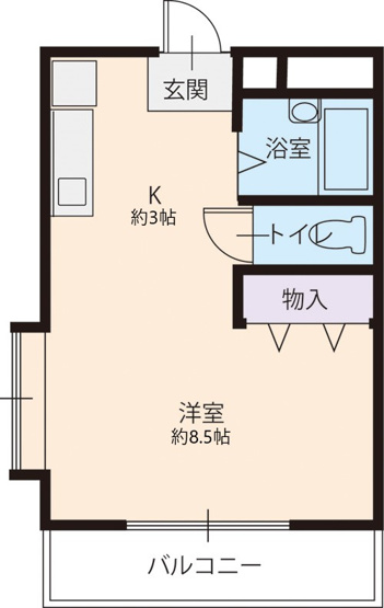 【間取り】 | サニーコート岡大西