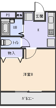 【間取り】 | サニーコート岡大西