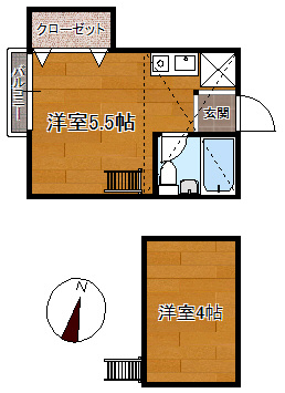 【間取り】 | エルザ２２