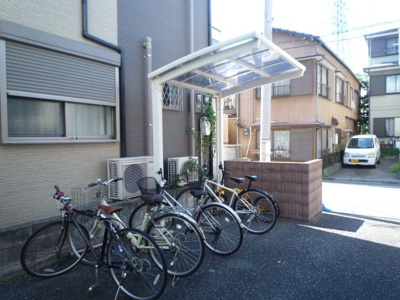 【その他共用部分】 | 竹林コテージⅡ | 駐輪場