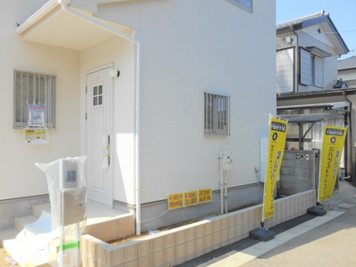 【外観】 | 桶川市北１丁目新築分譲住宅全2棟残1棟 | 建物堂々完成！