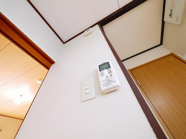 ニュー芝ハイツの設備|リモコン給湯です