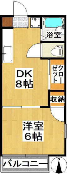 【間取り】 | グリーンコーポＳ