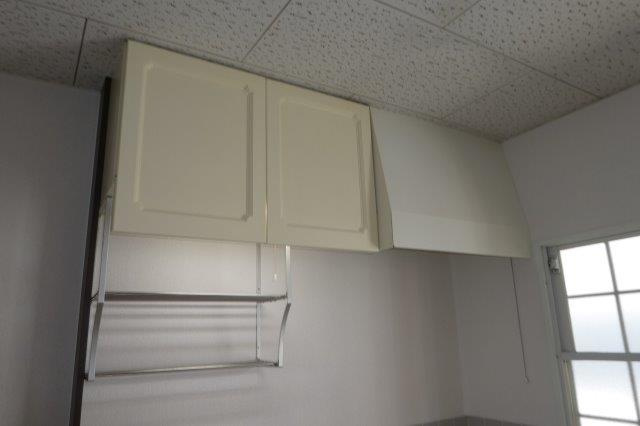 中庄サンプラザＢのキッチン|キッチン上収納