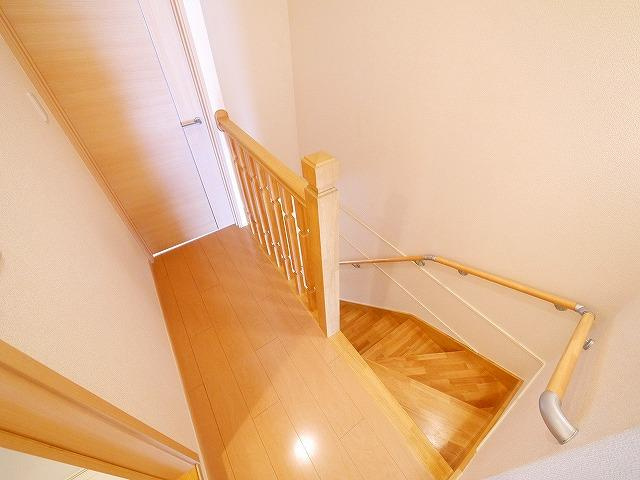 ジェルメ中山Ａのその他|階段部分です