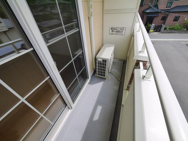 ジェルメ中山Ａの収納|たっぷりとした収納スペースです