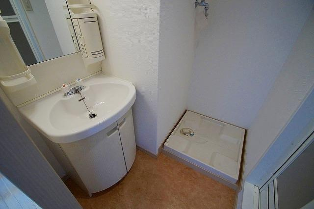 セイスピノスの洗面所|セイスピノス（1DK+ロフト）　洗面所