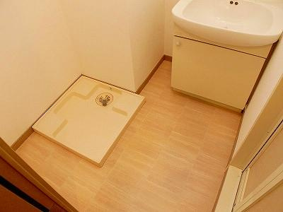 クレベール博多の洗面所|クレベール博多（1LDK）　洗面所