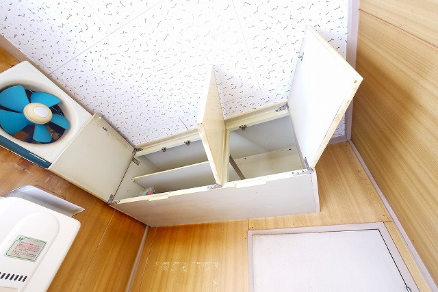 城戸ハイツ西棟の収納|収納のためのスペースです