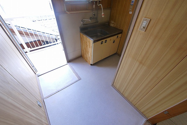 城戸ハイツ西棟のキッチン