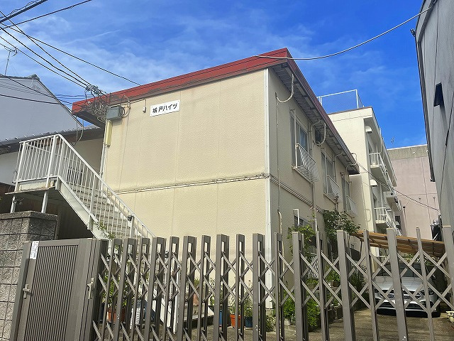 城戸ハイツ西棟の外観|外観もきれいです