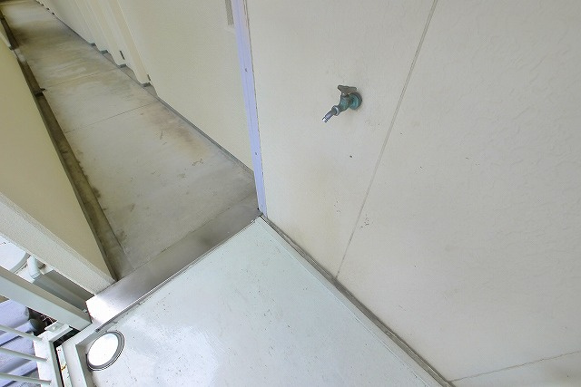 城戸ハイツ西棟の設備|洗濯機置場です