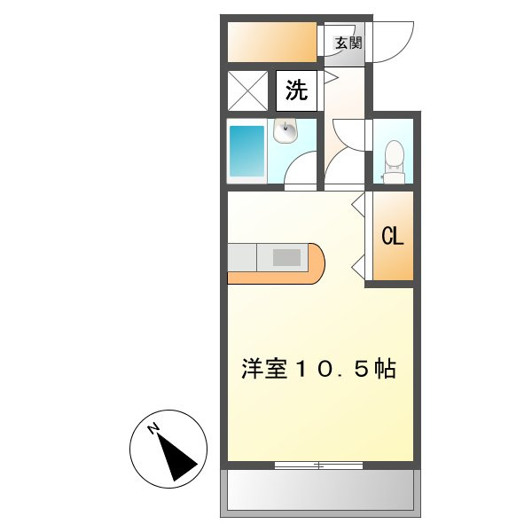ドムス倉敷の間取り