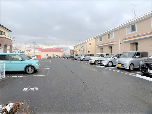 ゆ～とぴあの駐車場