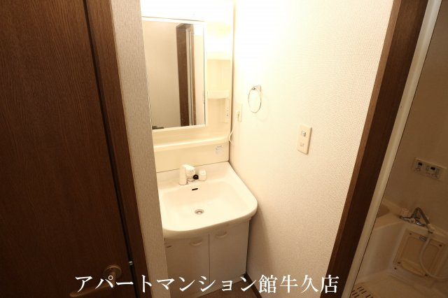 ソレアードホソヤAの洗面所