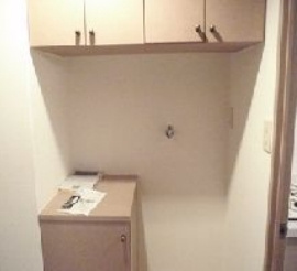 旧ＳＴ3の収納|イ・カーサＭ’ＳⅡ（1R）　　収納
写真は別号室タイプです